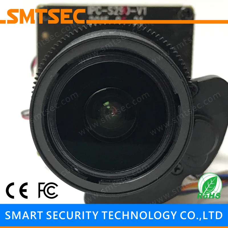 IP-камера видеонаблюдения H.265 5 Мп 25/30fps OV OS05A10 CMOS Hi3516A с моторизованным
