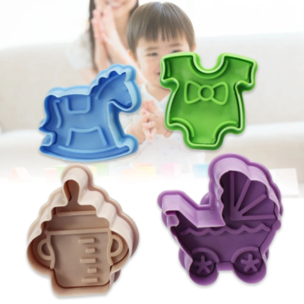 4 шт./компл. набор для выпечки с шоколадом аксессуары Плунжер детская одежда душ