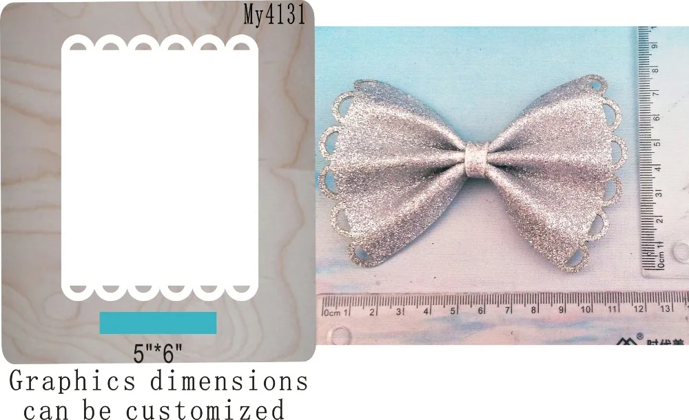 

Princess bow- die cutting & Wooden dies fit / / / MY