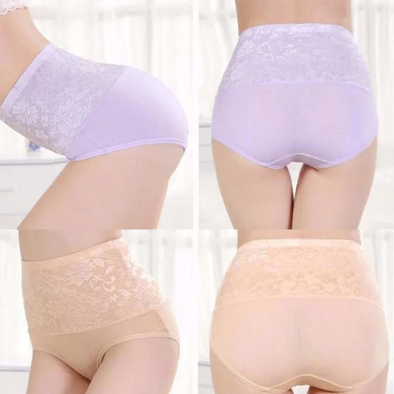 Новое нижнее белье, женские трусики, высокая посадка, хлопковые трусы, Cueca размера плюс, сексуальные прозрачные трусики, женские трусы, нижнее белье
