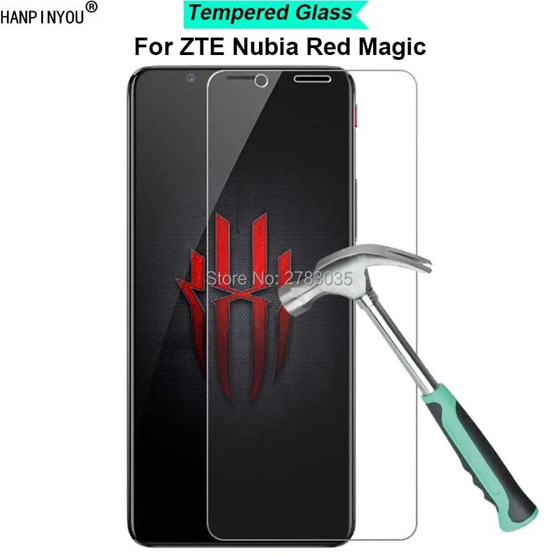 Для ZTE Nubia Red Magic 6 0 &quotновая твердость 9H 2.5D ультра тонкая закаленная Защитная