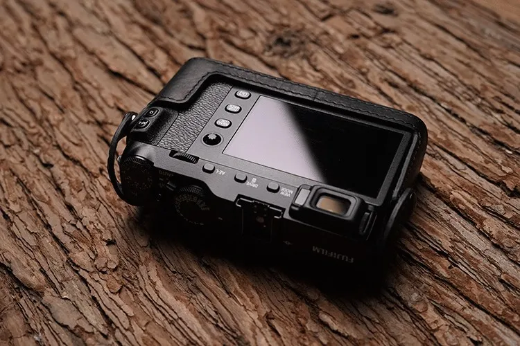 Mr. Stone чехол для камеры ручной работы для Fuji Fujifilm XE3 X-E3 из натуральной кожи половина крышки открывающийся аккумулятор