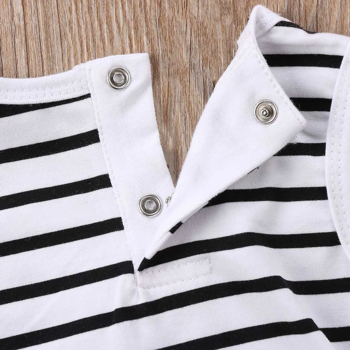 

Baby Girl Striped Layered Bodysuit Newborn Baby Girl Sleeveless Stripes Bodysuits Outfits 0-24M Clothes