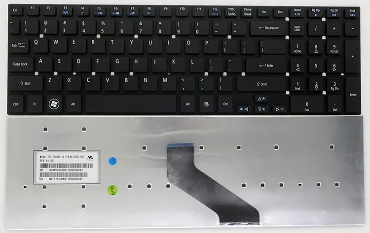 SSEA новая клавиатура US для Acer Aspire V3 551 571 531 E1 731 77 E5 511 521 772 5755G 5830G 5830T|keyboard for acer|keyboard acer