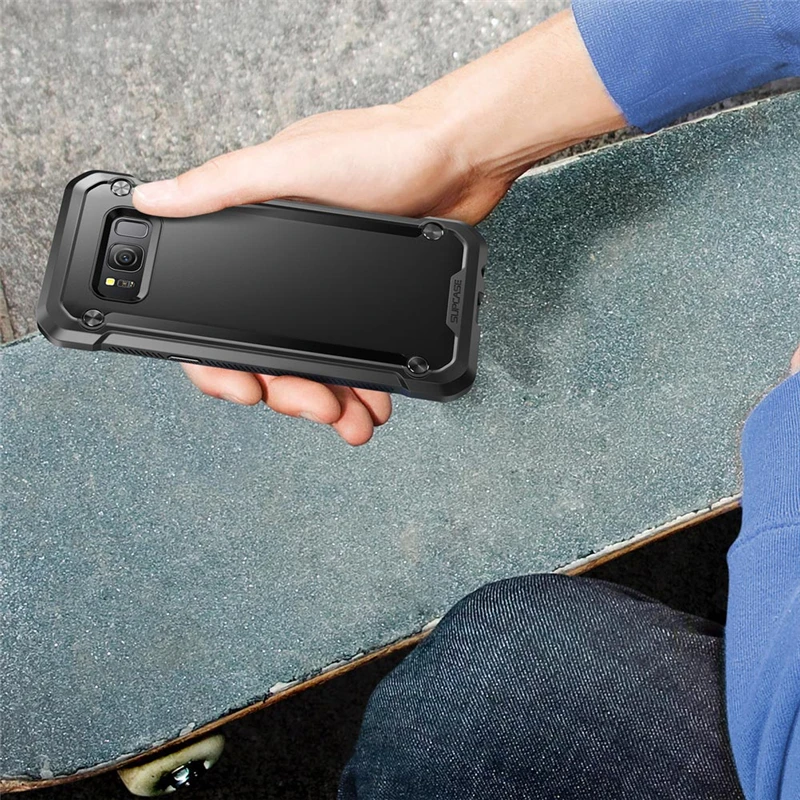 Чехол для samsung Galaxy S8, 5,8 дюймов, SUP, чехол, единорог, жук, серия UB, TPU+ PC, Премиум класс, гибридный, защитный, прозрачный чехол, задняя крышка
