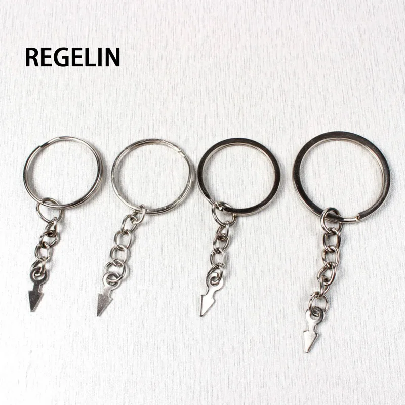 REGELIN винтовые наконечники для стрел брелок сплит-кольцо брелки-цепочки 20 шт./лот