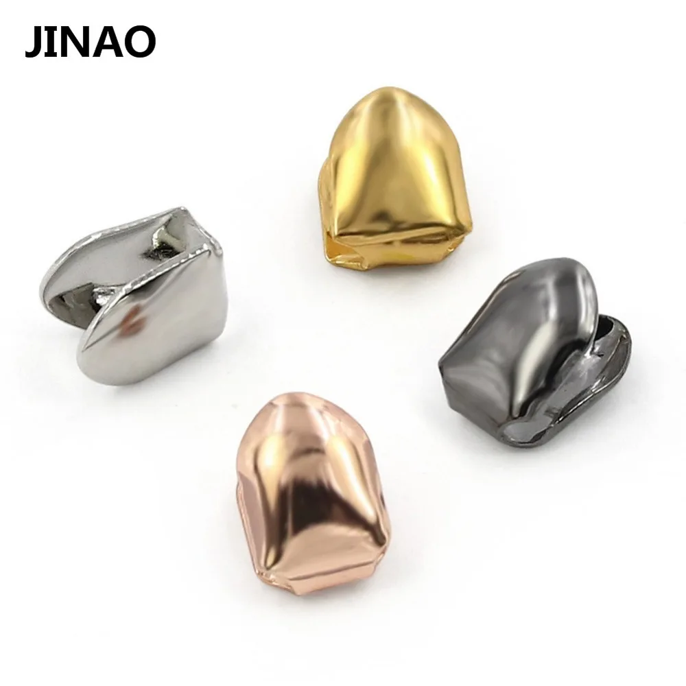 JINAO Золотой Серебряный цвет одного зуба шикарные зубы модный рок-рэпер кепки в стиле хип-хоп верхняя часть формы и нижний зуб Украшения для тела
