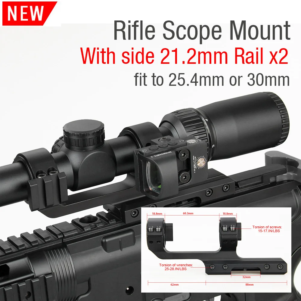 Тактическое крепление для винтовки от 25 4 мм до 30 прицела винтовки|mounts for rifles|scope