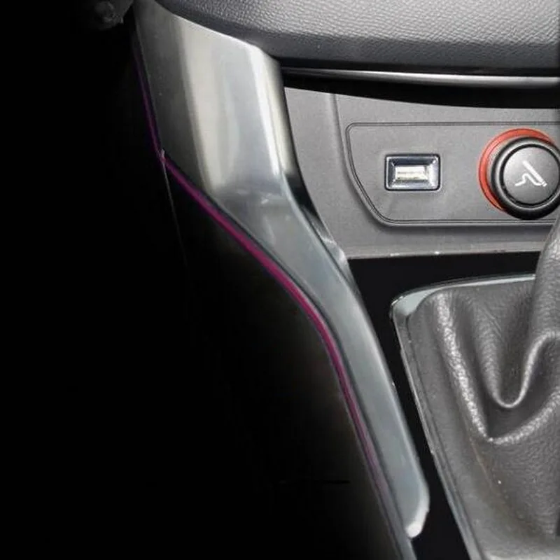 Tonlinker интерьер автомобиля шестерни рядом положение крышка наклейка для peugeot 308 T9-19 Автомобиль Стайлинг 2 шт. ABS углеродное покрытие стикер