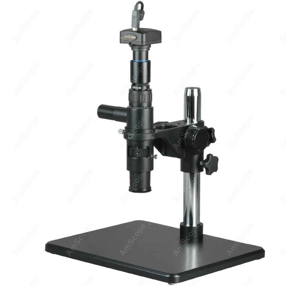 

Single Zoom Microscope-AmScope Supplies 11X-80X Coaxial Light Inspect Single Zoom Microscope + 10MP Camera Win & Mac