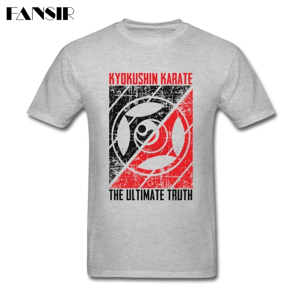 Kyokushin Karate в конечном итоге правда Мужская футболка уличная Футболка мужская