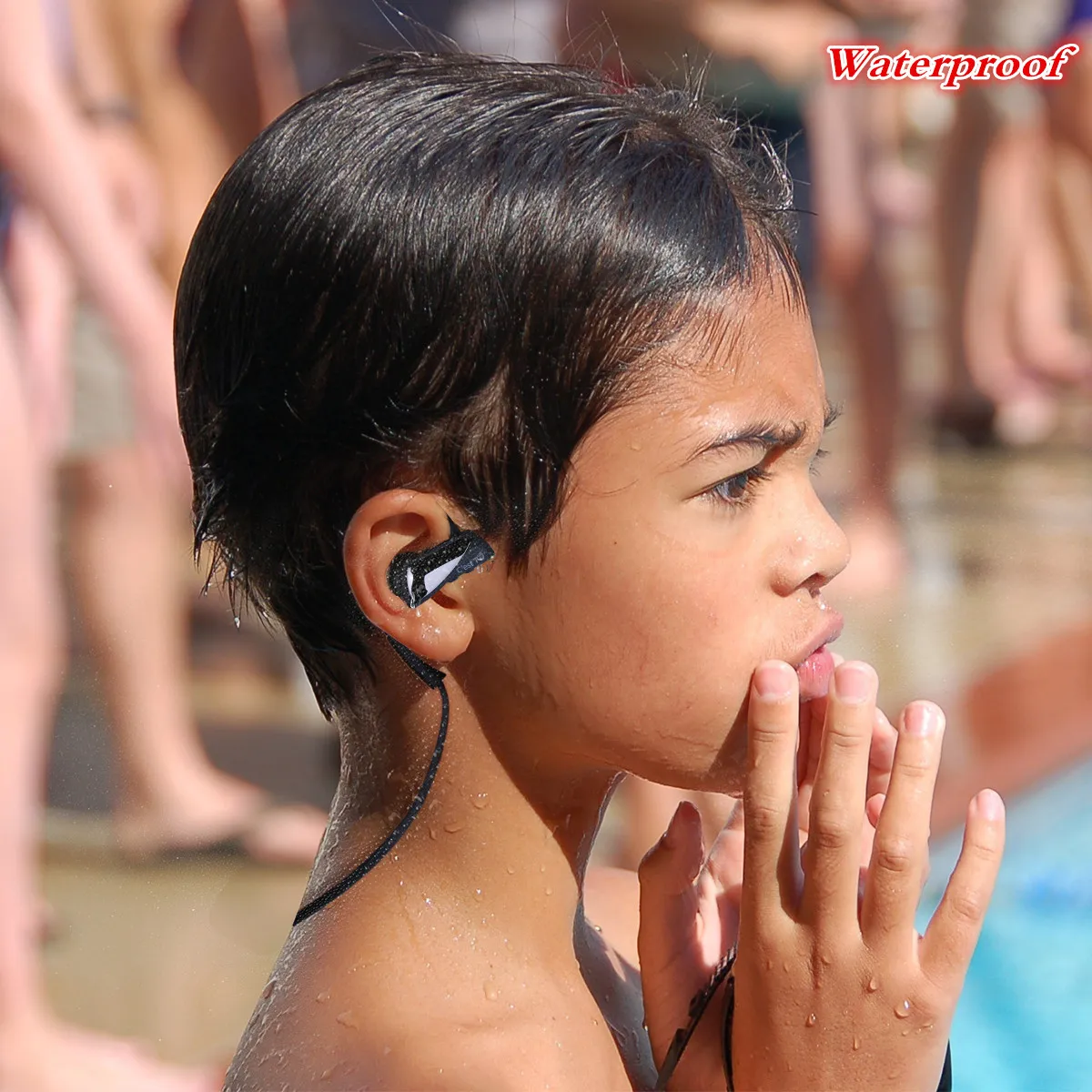 Беспроводной гарнитура Bluetooth V4.1 стерео спортивные наушники IPX7 водонепроницаемые