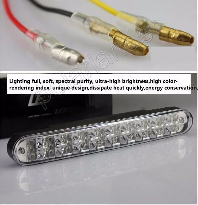 Дневные ходовые светильник ни для автомобиля 2 шт. 30 светодиодов дневсветильник