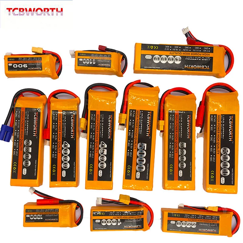 Провод с силикатной гелевой Батарея 3S 11 1 V 900 мА/ч 2200 2800 3300 4200 5200 30C 40C для