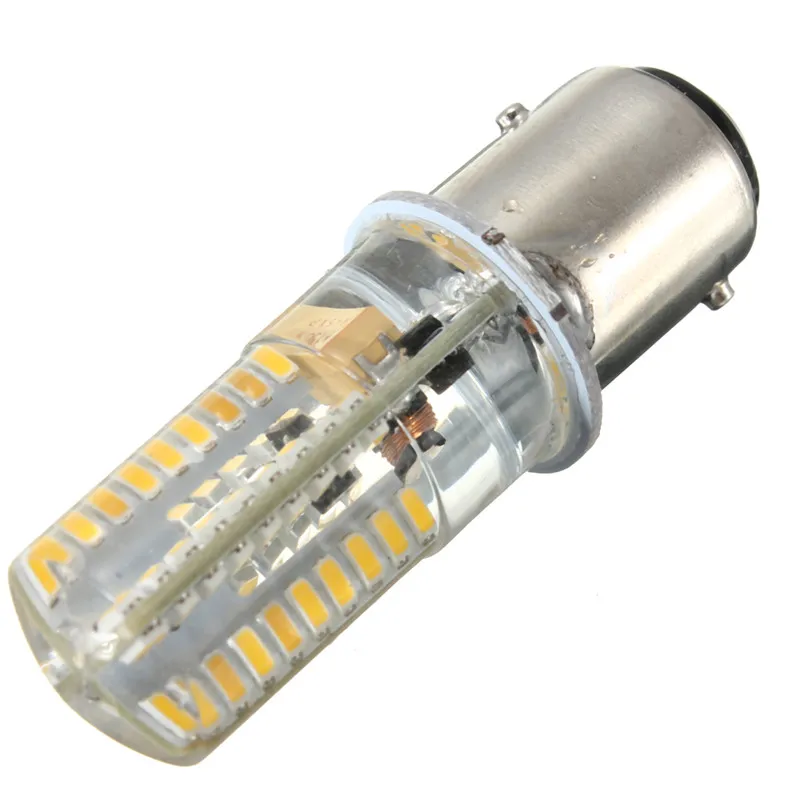 72 Светодиодный лампочки BAY15D 1157 3014SMD Силиконовые Кристалл морские огни