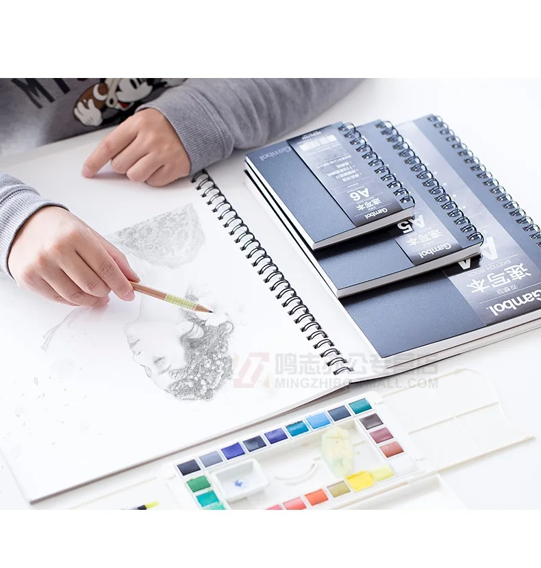 

Sketchbook Diary For Drawing Painting Graffiti Soft Cover Black Paper Sketchbook Notepad Notebook Office School Supplies