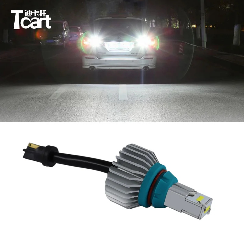 

Tcart 2pcs T15 W16W LED CANBUS Car Backup Reverse Light For Volvo V40 S60 S80 XC90 V70 S40 XC60 V60 XC70 car styling