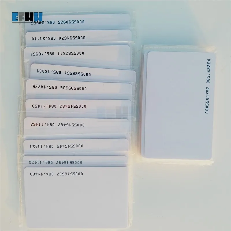 125 кГц TK4100/EM4100 RFID карты только для чтения ID карты карта контроля доступа