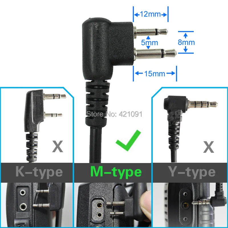 2 Pin портативный динамик/микрофон для MOTOROLA GP300 GP88 GP88S GP2000 GP68 CP040 CP200 P450 иди и болтай