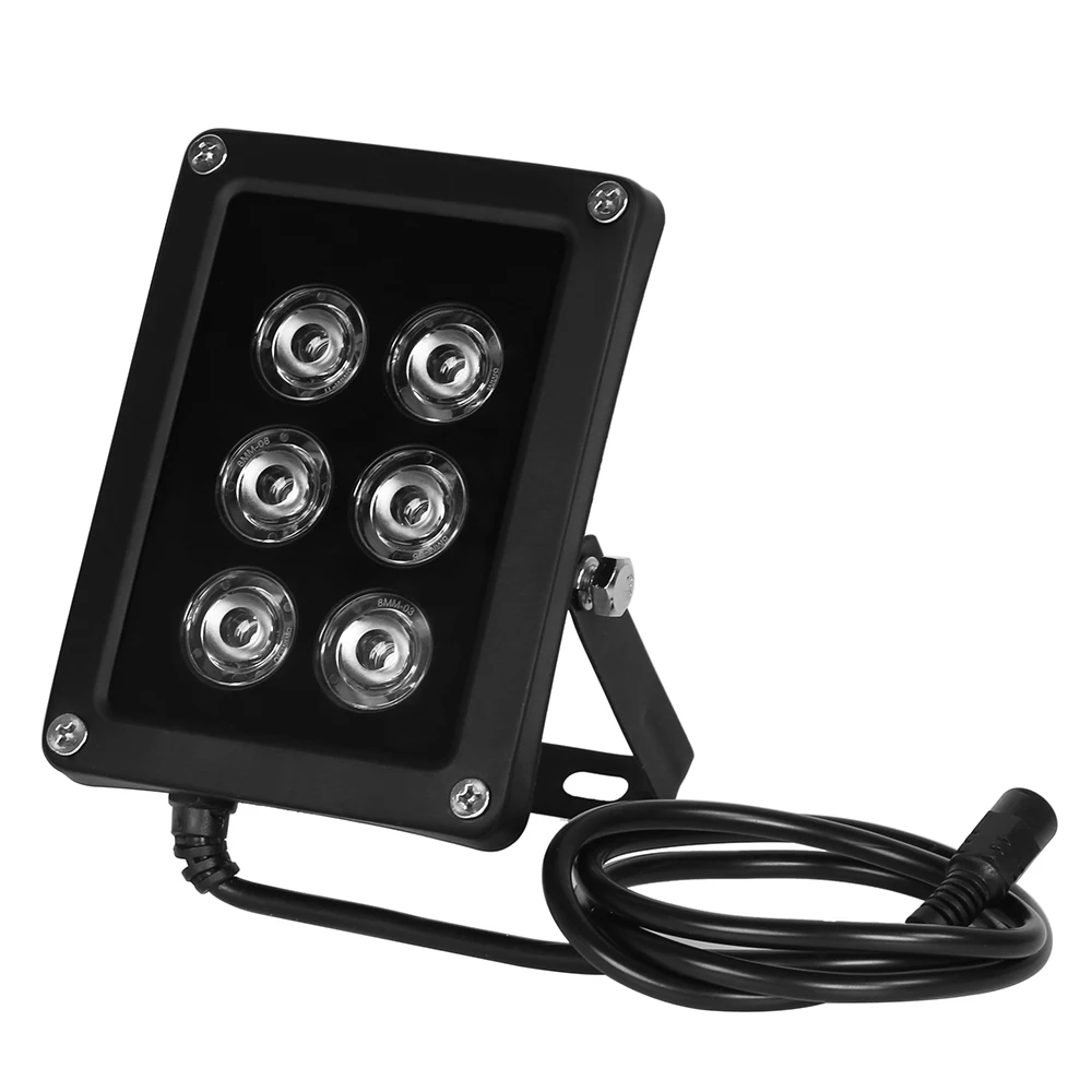 CCTV светодиоды 15 шт. ИК-светодиоды Массив ИК-осветитель инфракрасная лампа IP66 850nm водонепроницаемый светильник ночного видения CCTV заполняющий для камеры видеонаблюдения