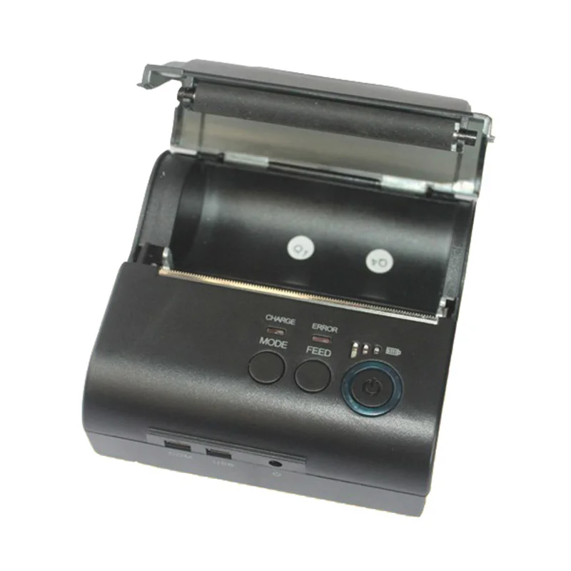 

ZJ POS 8001LD с USB интерфейсом mini 58 мм Термальный чековый принтер билетный принтер портативный 80 мм Bluetooth2.0 4,0