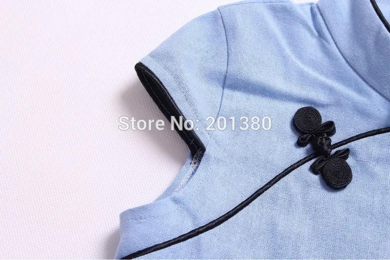 Хлопковое платье для девочек одежда маленьких летние стильные платья детей