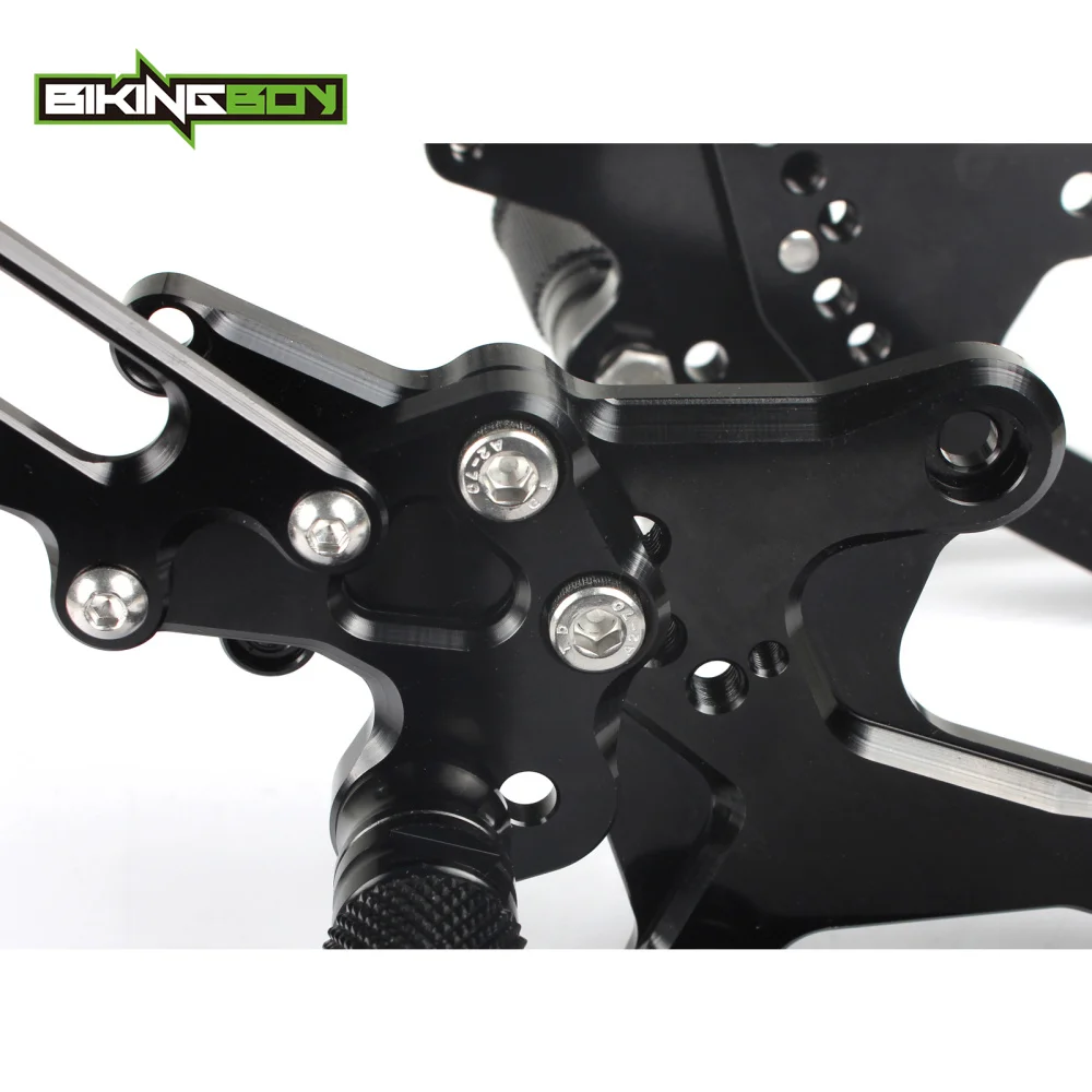 BIKINGBOY Регулируемые задние комплекты опорные подножки для Honda CB 1000 R 08 09 10 11 12 13 14 15 16