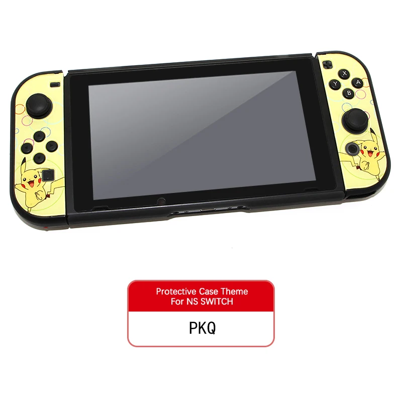 PKQ Пылезащитный Защитный чехол для консольный переключатель Nintendo контроллер текстурированная красный защитный чехол разделены Joy-Con Корпус оболочки - Цвет: PKQ