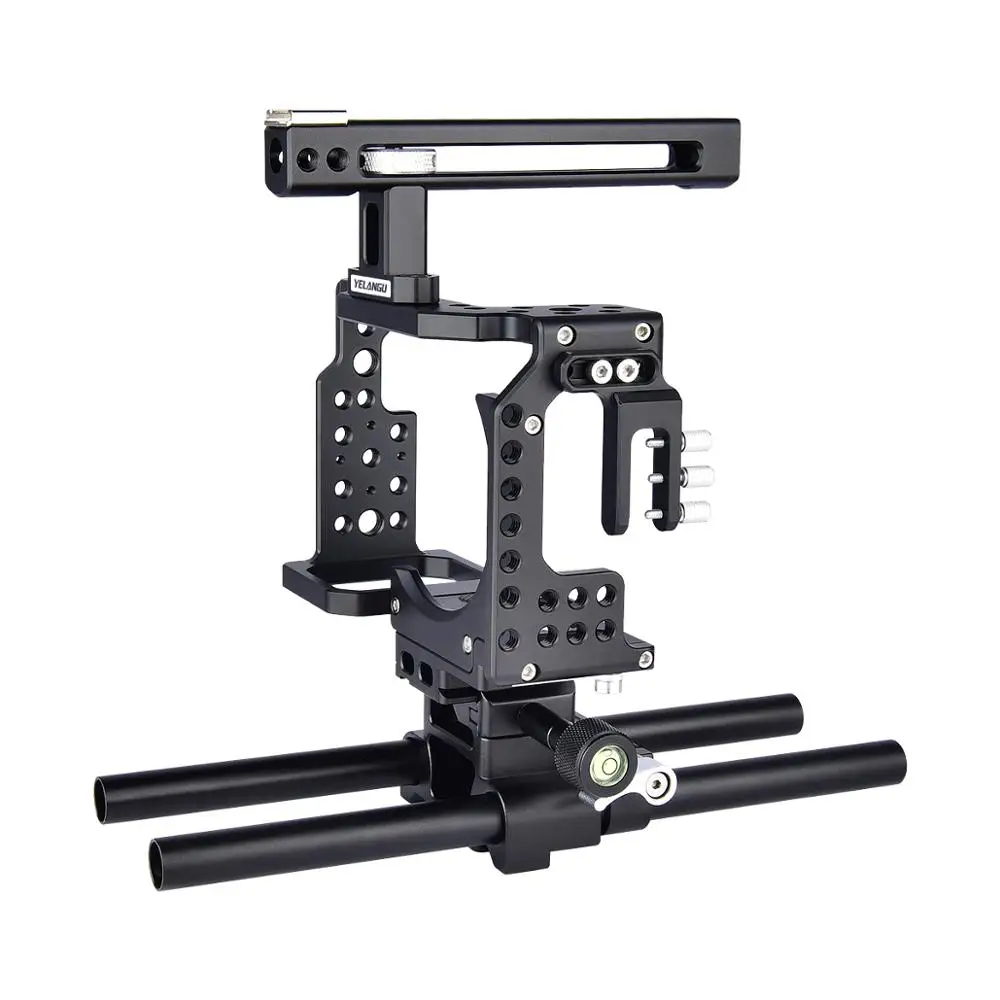 Держатель для камеры Yelangu A7 профессиональная ручка DSLR Rig Стабилизатор