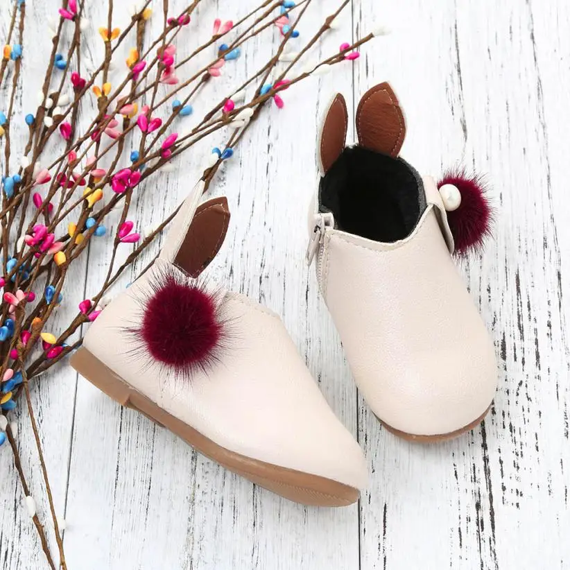 Новинка 2018 года сезон осень зима кроссовки с милыми заячьими ушками для