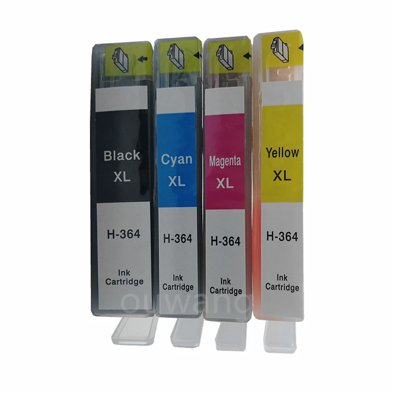 4 шт. 364xl чернильный картридж Замена для 364 XL Deskjet 3070A 7510 photosmart 5510 5515 5520 7520 B109a 6510 6512