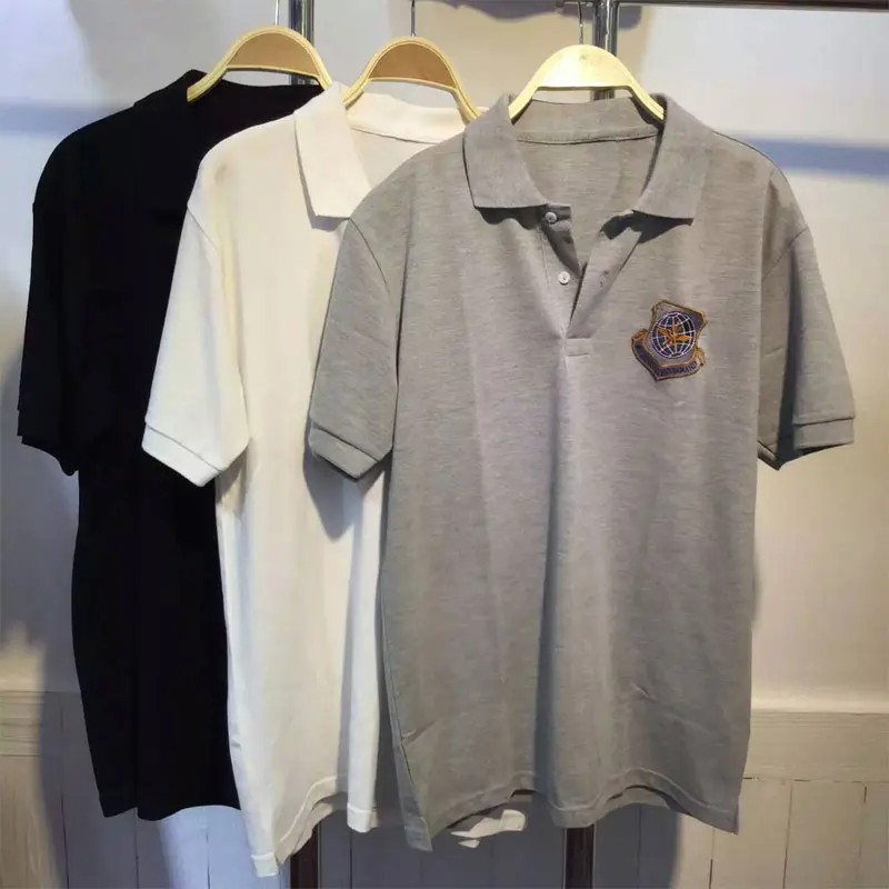 Лето 2016 Корейская хлопковая Футболка поло|shirt polo|shirt shirtshirt |