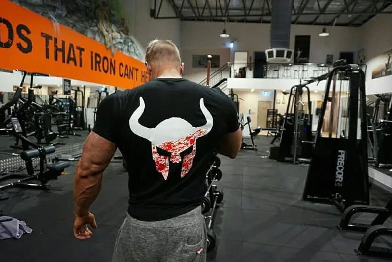 VIKING новая брендовая одежда тренажерные залы Tight футболка мужские фитнес футболка для мужчин Gyms футболка для фитнеса и занятий летние топы