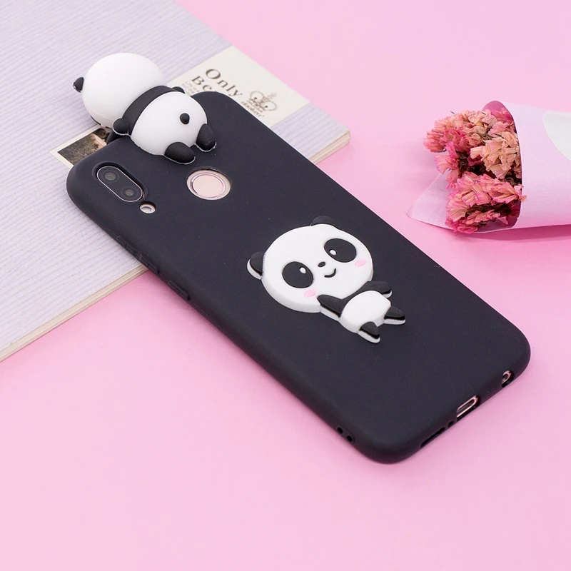 Huawei P20 Lite чехол для телефона, мультяшная панда, кактус, кактус, карамельный силиконовый чехол, чехол для Funda huawei P20 Pro P20Lite Nova 3E чехол etui