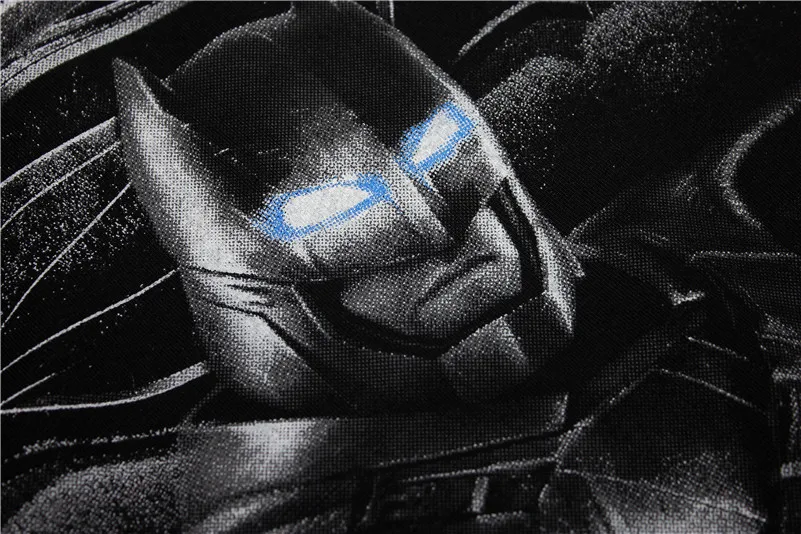 2017 Май Поэзия летом мужской Короткий Рукав Хлопок бэтмен против супермена