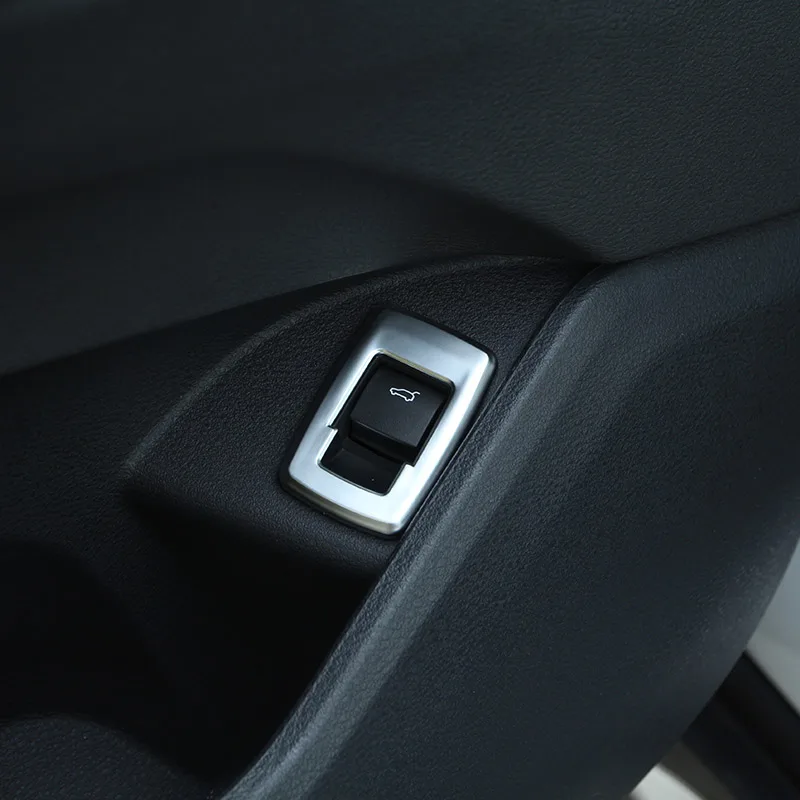 Для BMW X1 F48 2016-2019 для X2 F47 2018-2019 ABS матовая хромированная Внутренняя дверь Swtich рамка