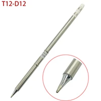 t12 d12 electronic tools soldeing iron tips 220v 70w for t12 fx951 soldering iron handle soldering station welding tools