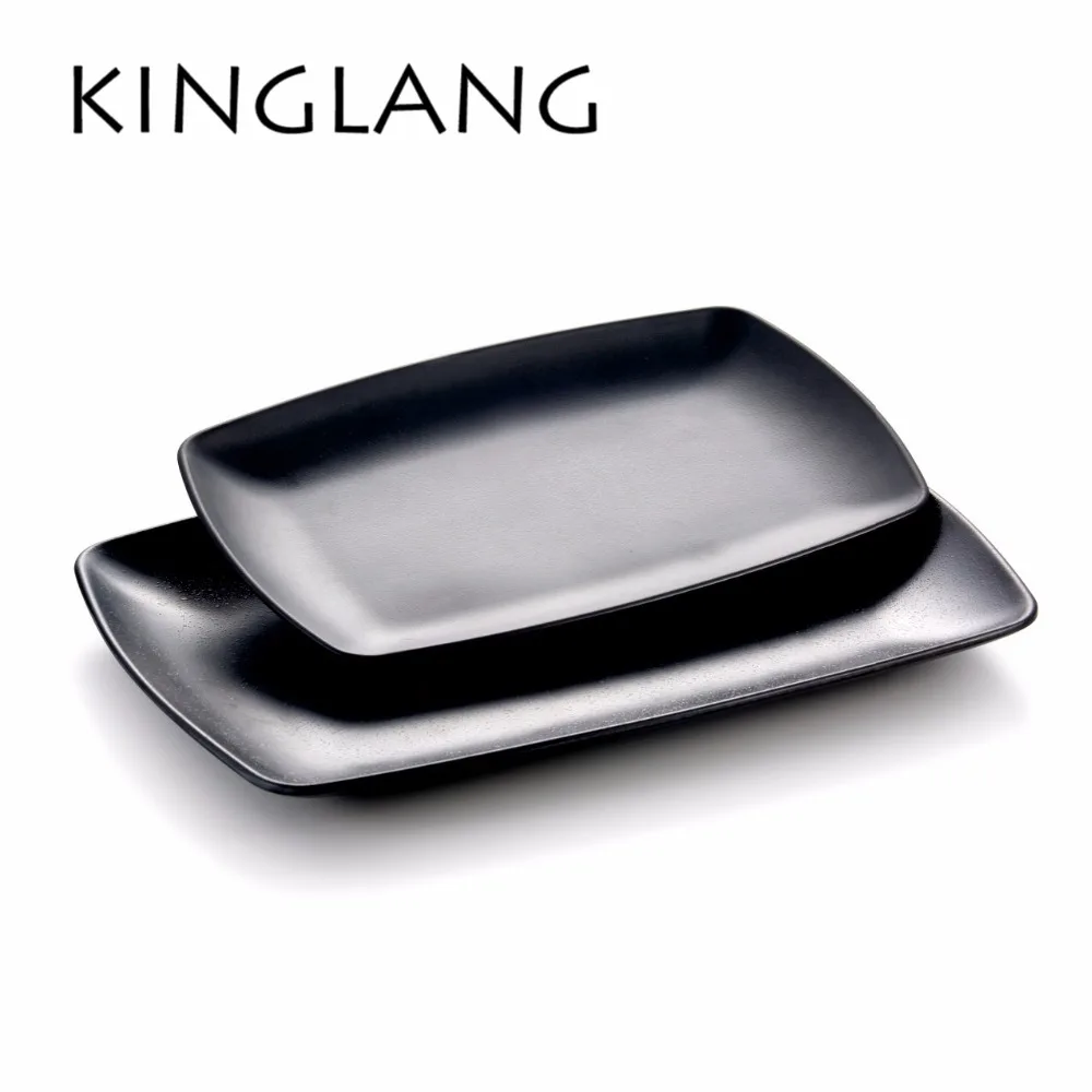 

NEW ! Melamine high quality serving tray matte food platter wholesale