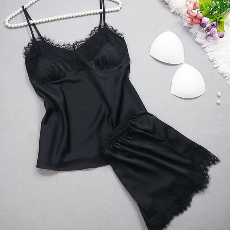 Пижамные комплекты пижамы Женский камзол женская одежда для сна летние babydolls