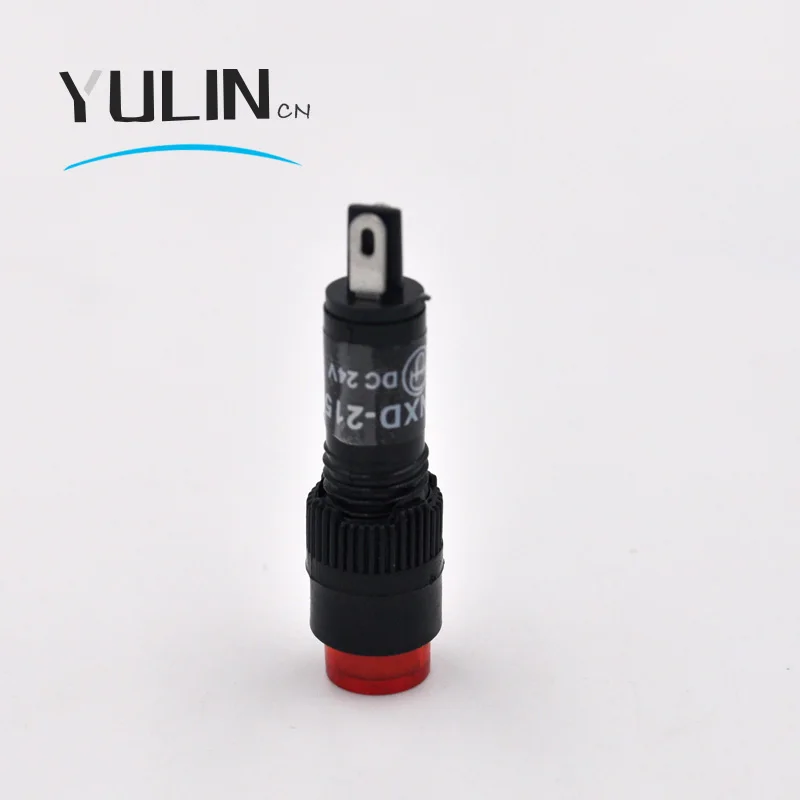 Фонарь со светодиодной лампой фонарь с отверстием 8 мм электрический индикатор 110