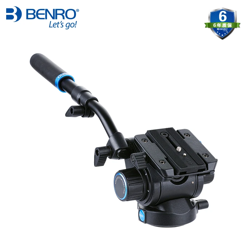Головки для видеокамеры Benro S6 алюминиевая гидравлическая головка видеоштатива