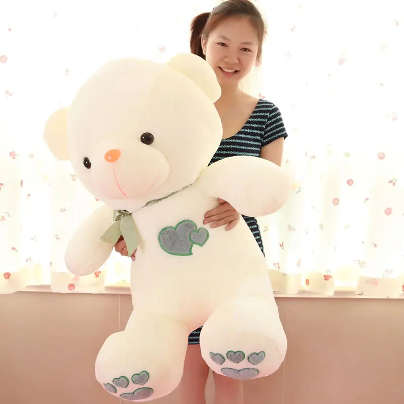 45CM/Bear plush toy doll bear large heart female birthday gift children |