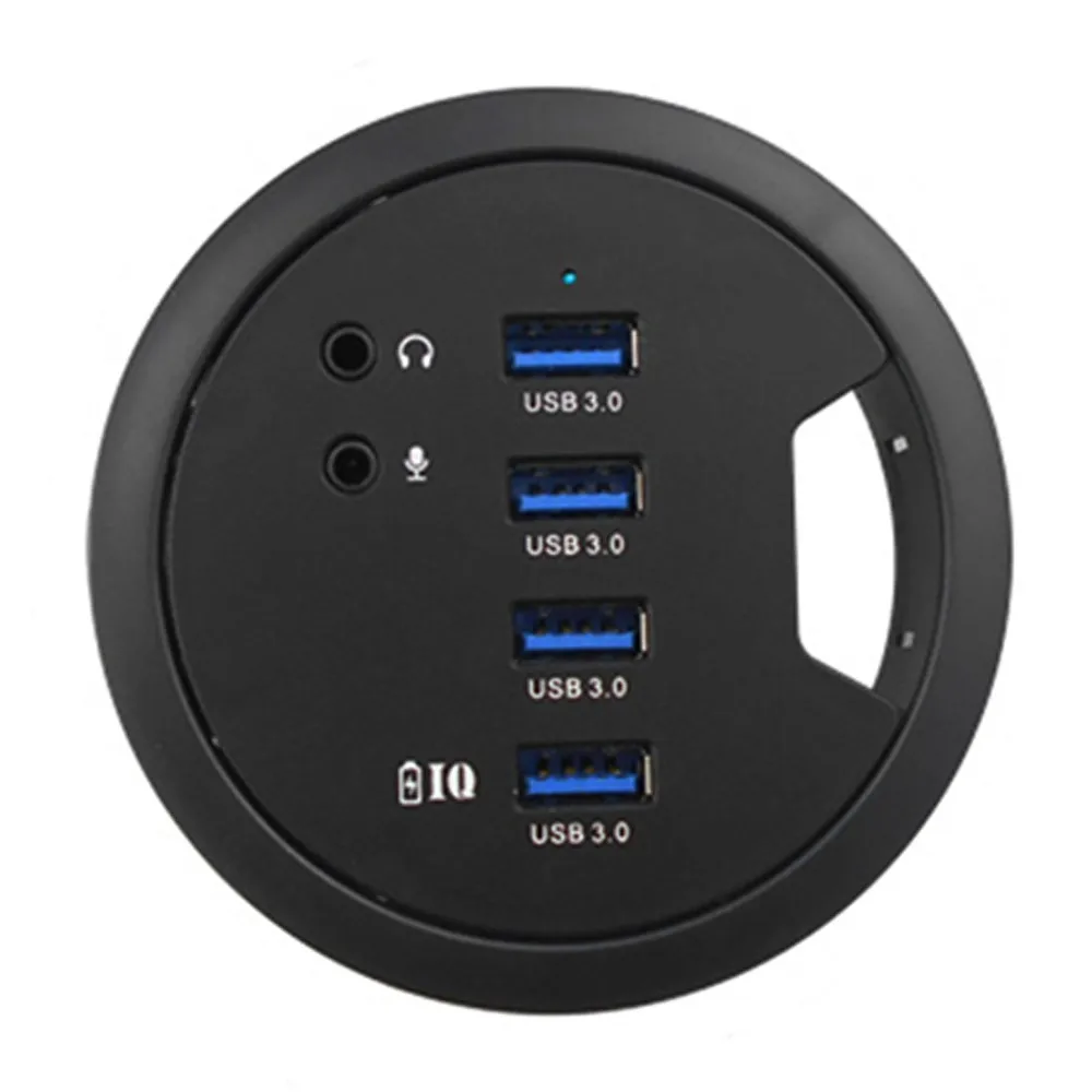 CARPRIE usb хаб 3 0 4 порта с вилкой ЕС настольное крепление USB3.0 концентратор адаптер