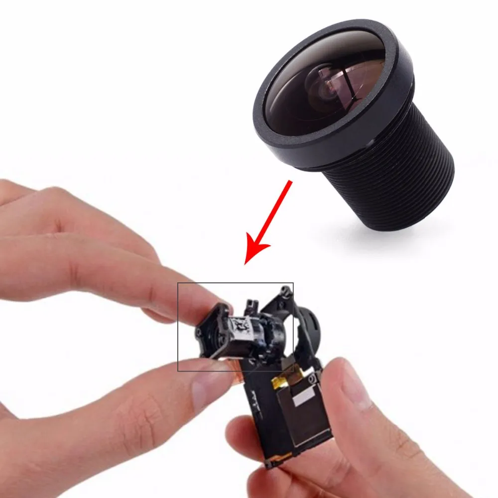 Профессиональная 170 градусов HD широкоугольный объектив для Gopro Hero 2 1 Спортивная камера Go Pro Hero Аксессуары для экшн-камеры