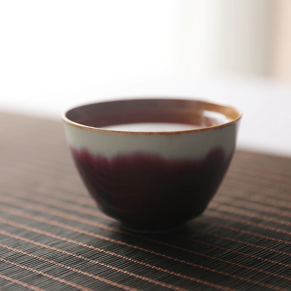 100 мл Цзиндэчжэнь винтажная чайная чашка пигментированная керамика маленькая