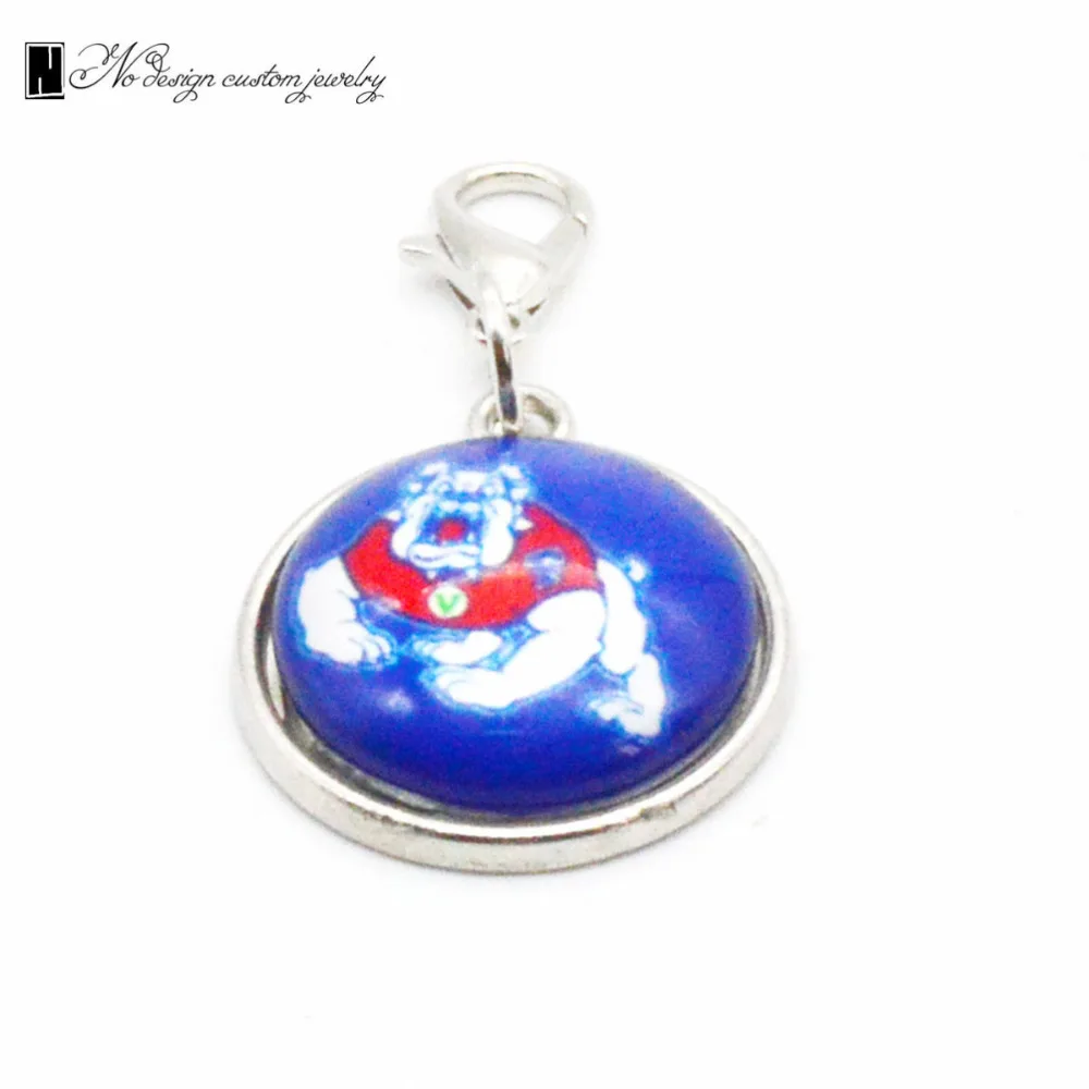 2018 модные ювелирные изделия Gonzaga Bulldogs NCAA Шарм Подвеска подходит браслет DIY
