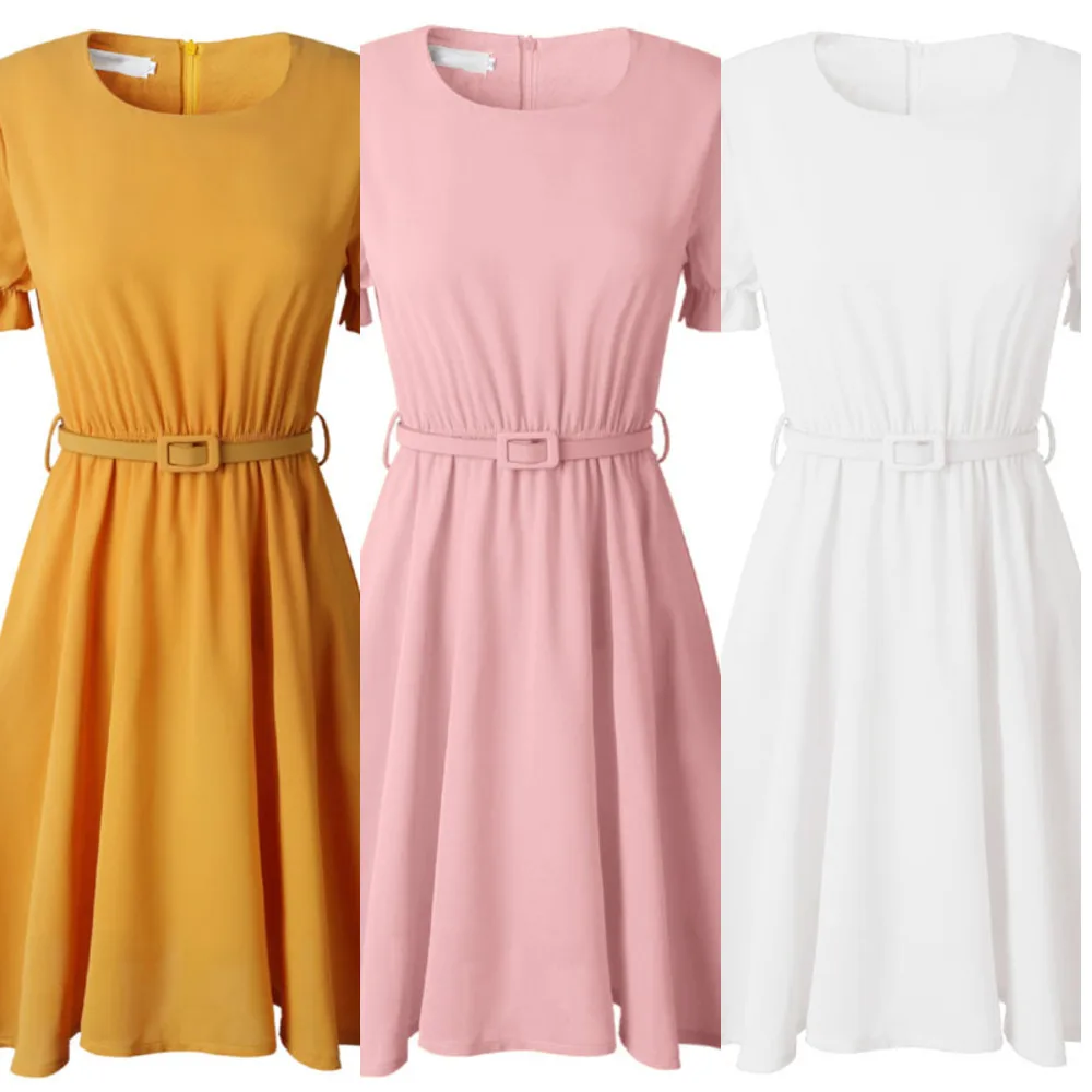 Летняя однотонная женская одежда с открытыми плечами вокруг шеи манго короткий