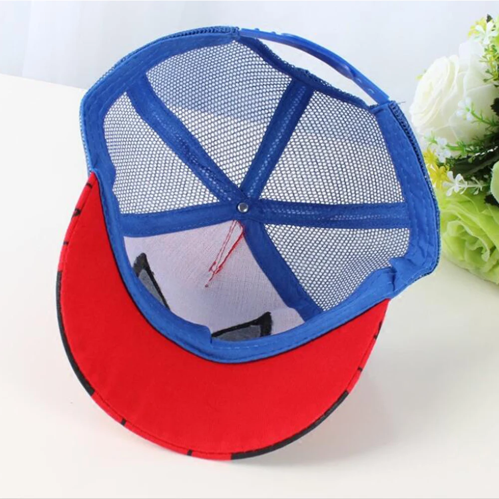 Шляпа Marvel Человек-паук новая Регулируемая Кепка красная бейсболка