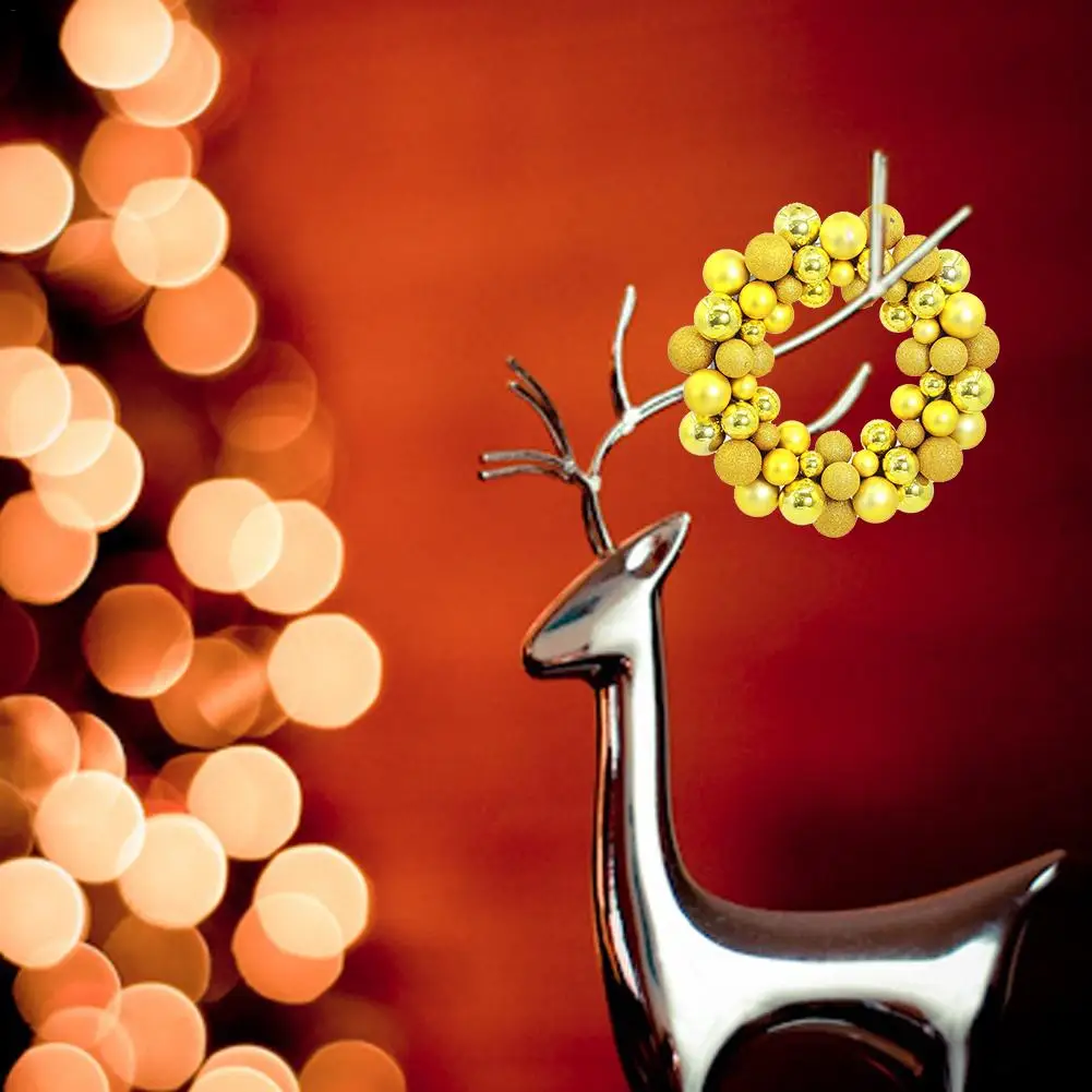 Рождественское украшение шар венок 55 Рождественский гирлянда расположение