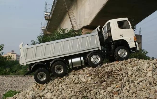 Пульт дистанционного управления с 1/14 шкалой Радиоуправляемый трактор Hino 8*8 700 8x8